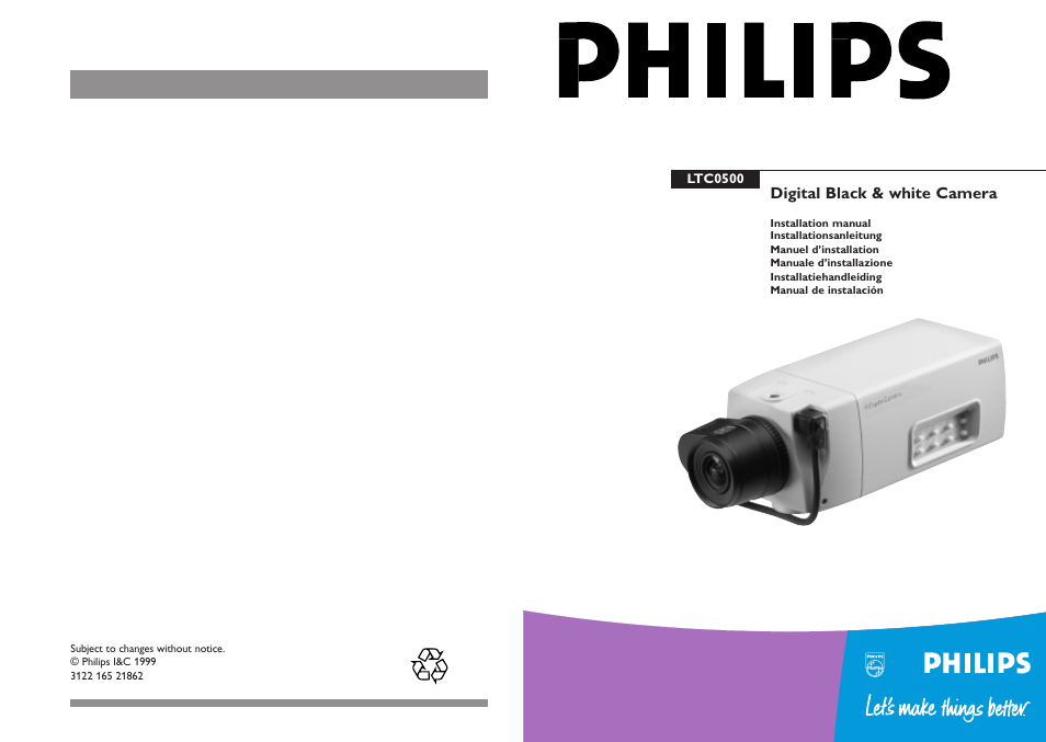 Philips LTC0500 User Manual | 11 pages