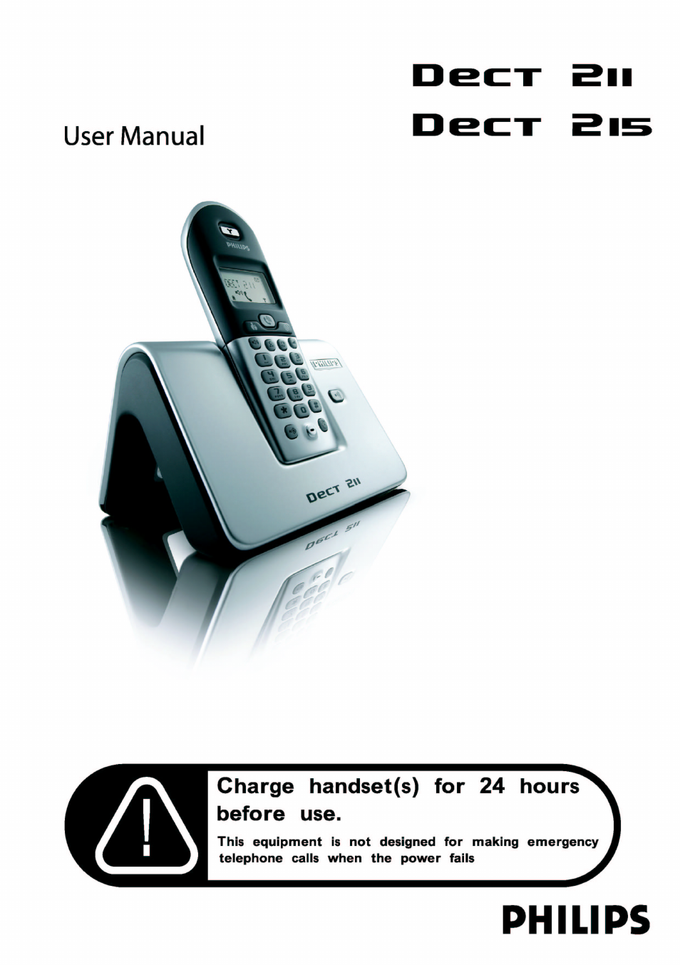 Philips DECT 215 User Manual | 20 pages