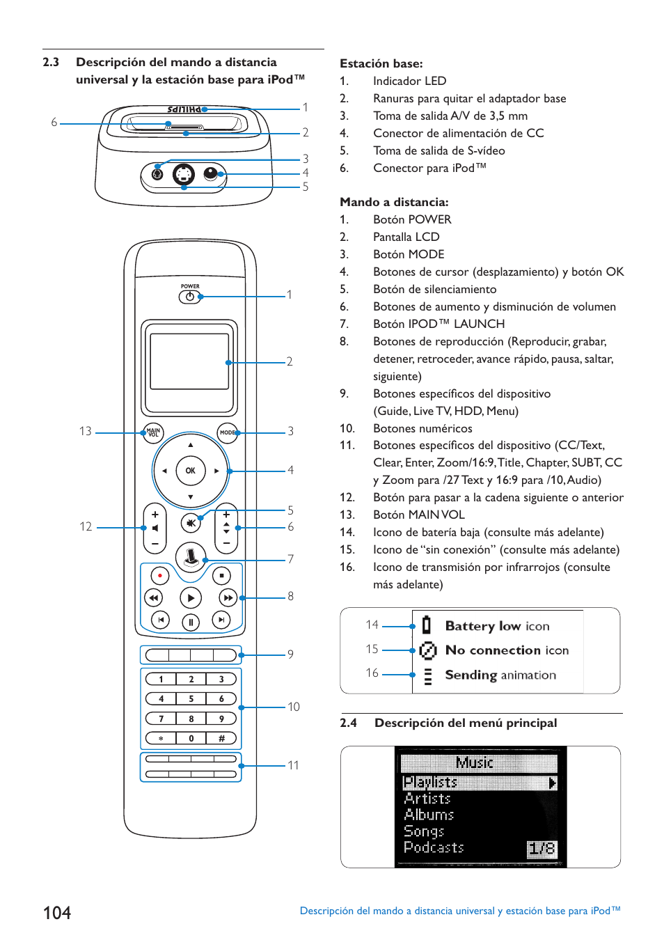 Philips SJM3152 User Manual | Page 104 / 338