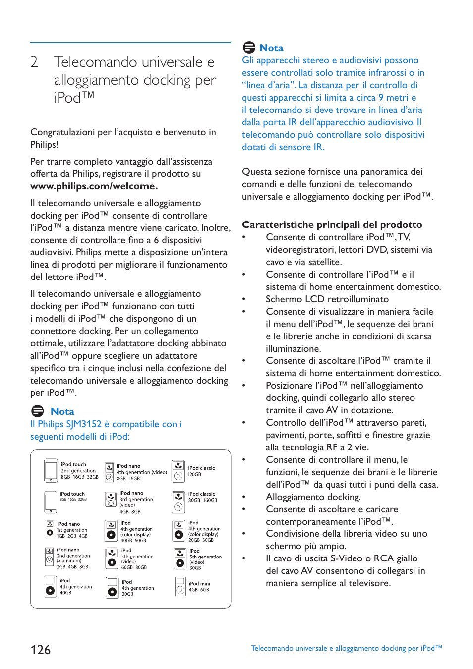 Philips SJM3152 User Manual | Page 126 / 338