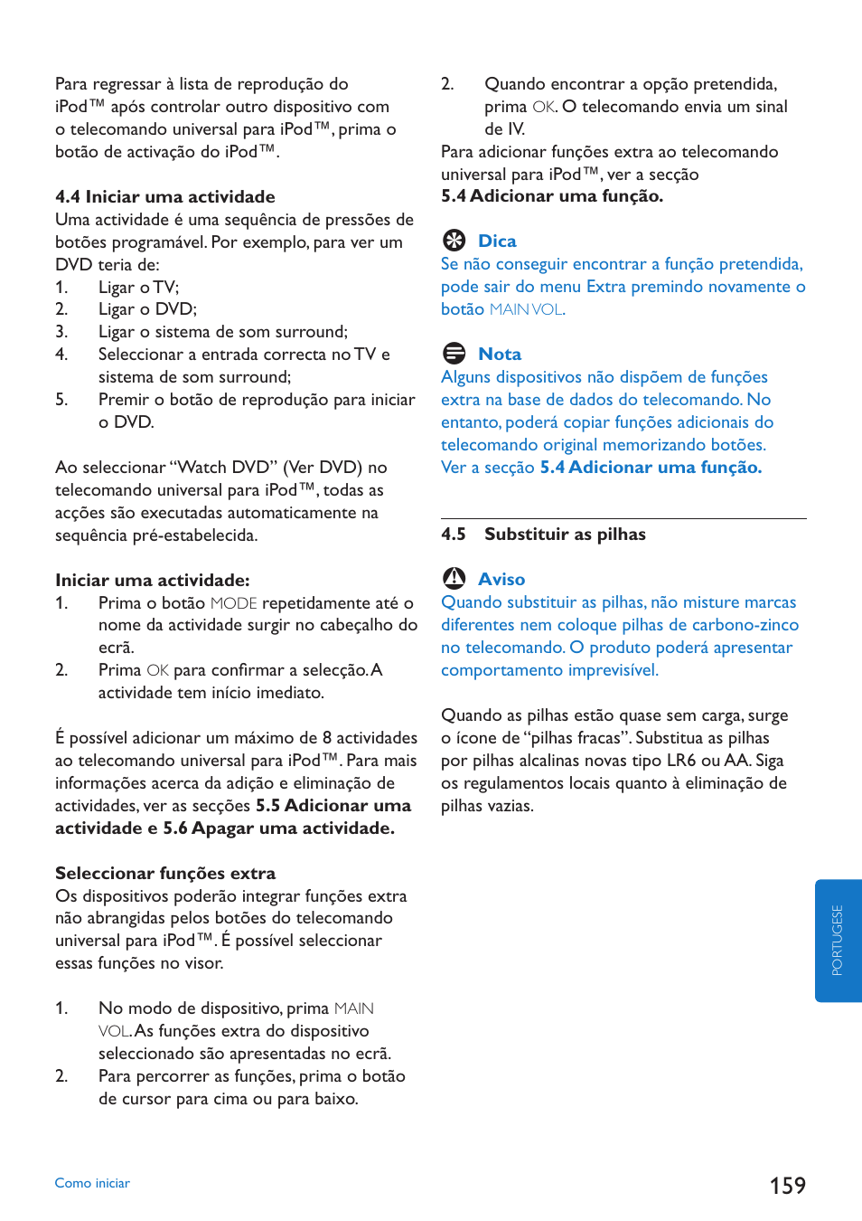 Philips SJM3152 User Manual | Page 159 / 338