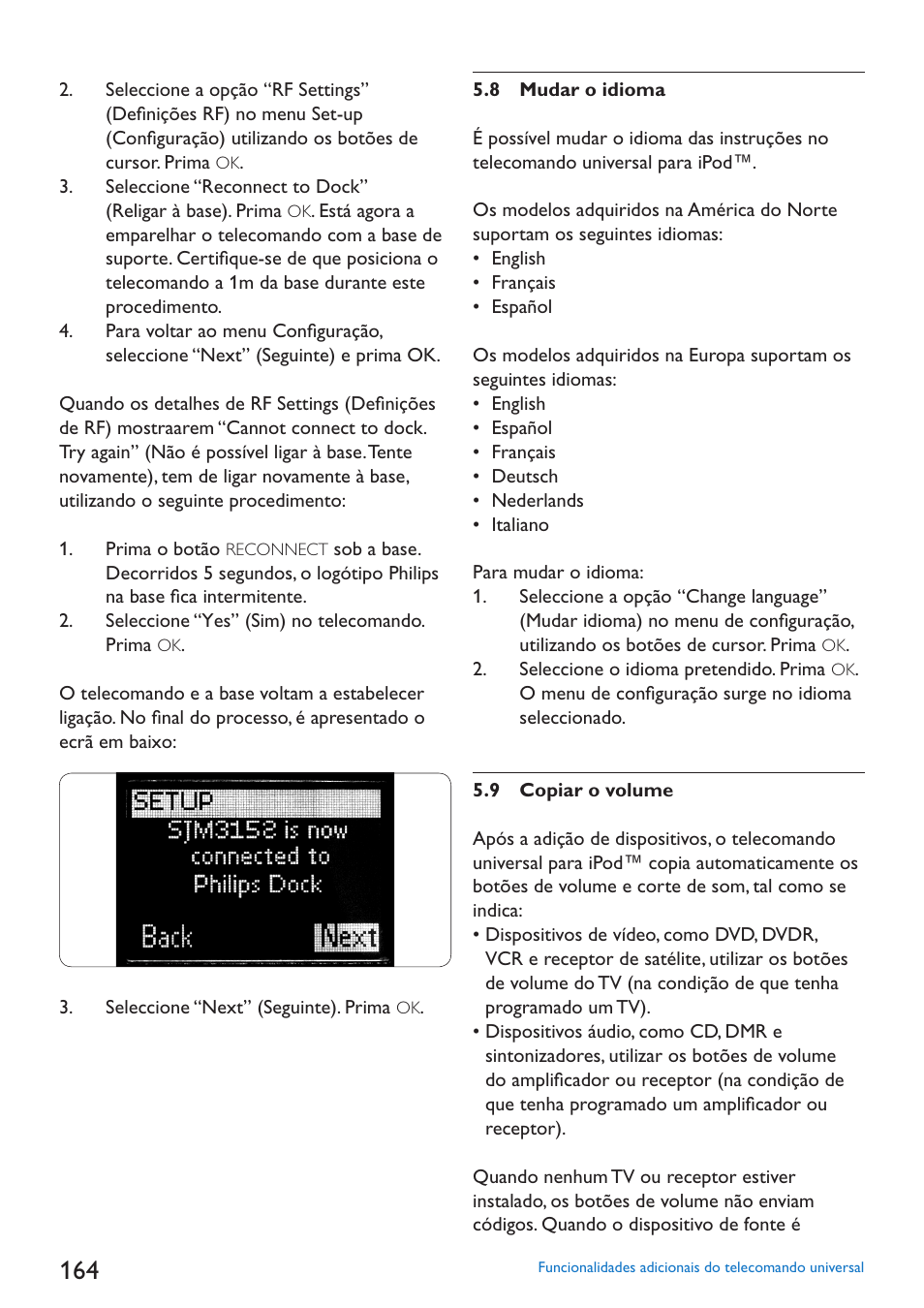 Philips SJM3152 User Manual | Page 164 / 338