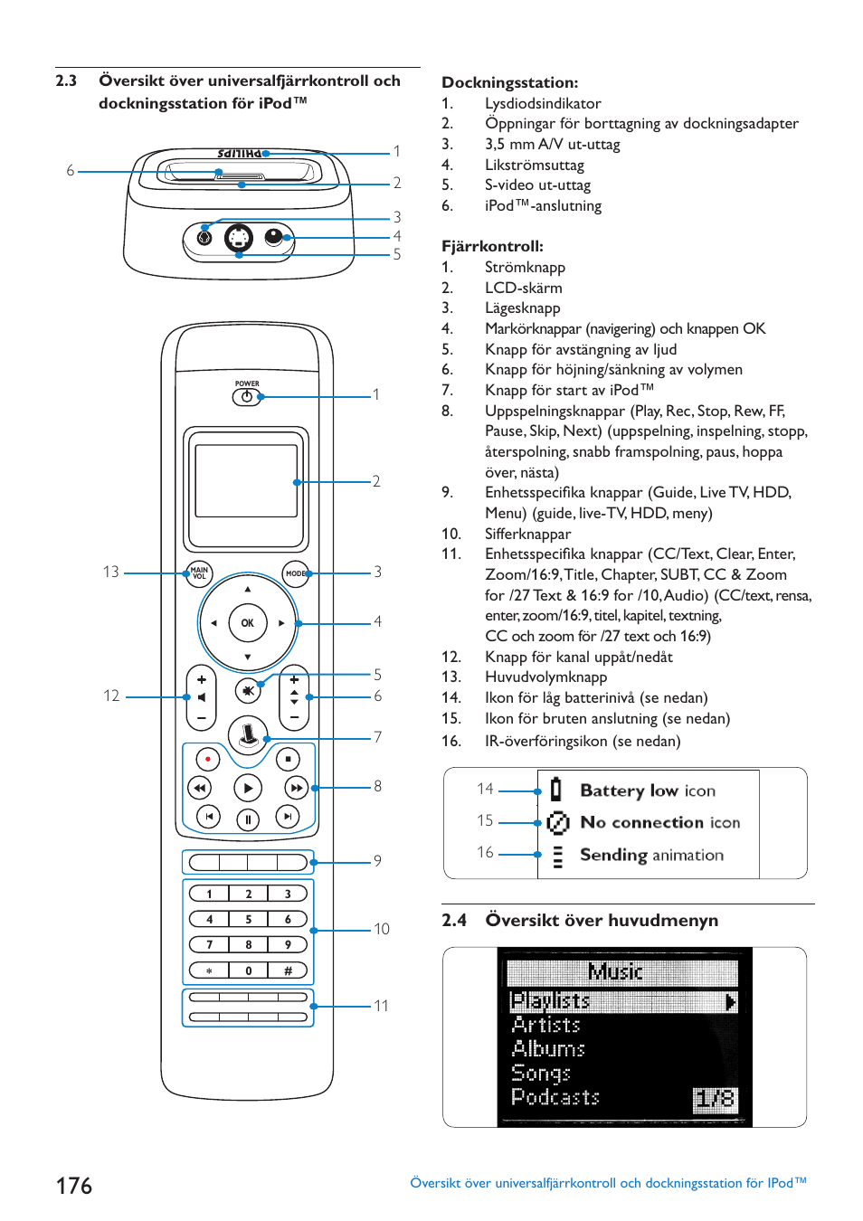 Philips SJM3152 User Manual | Page 176 / 338