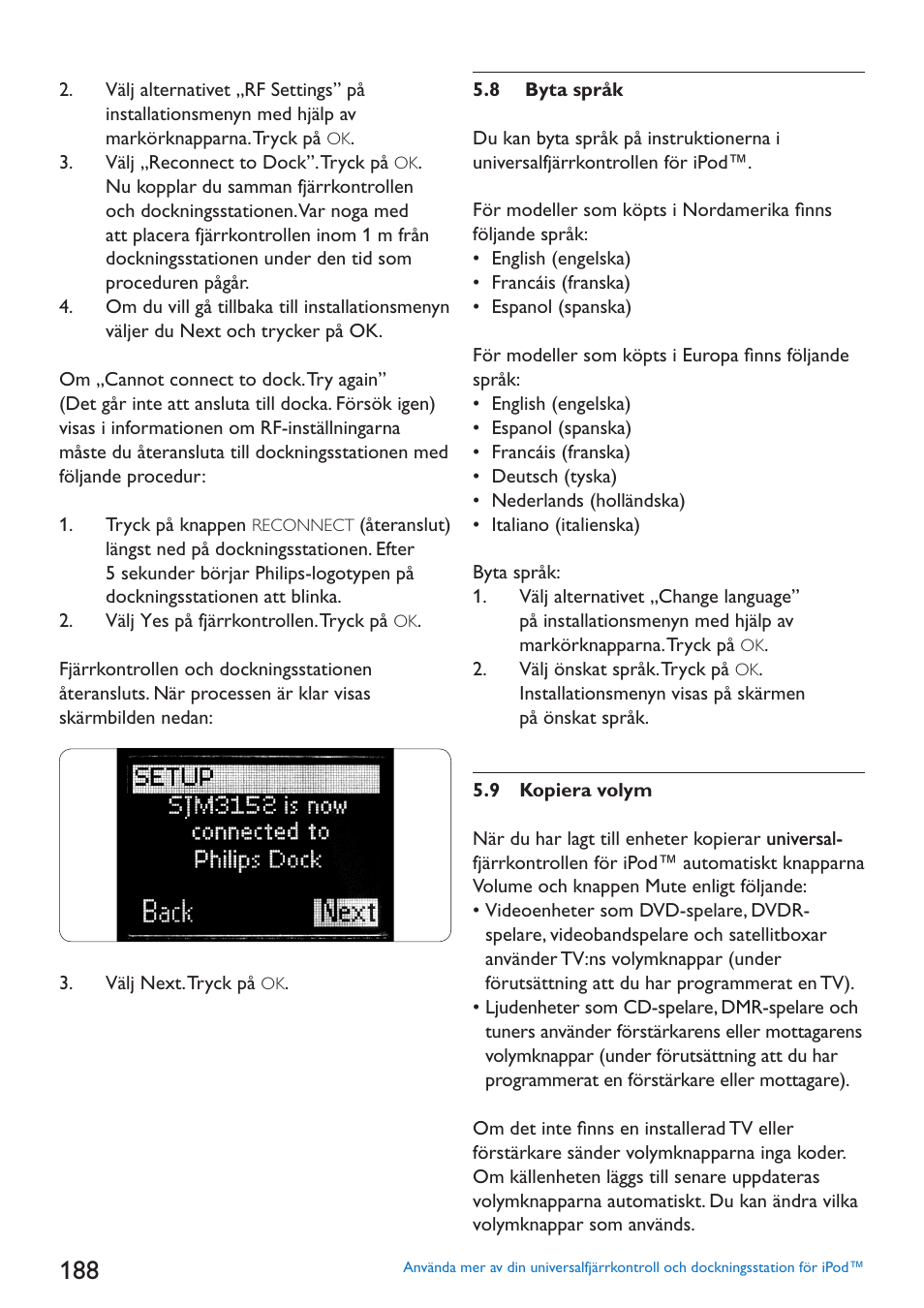 Philips SJM3152 User Manual | Page 188 / 338