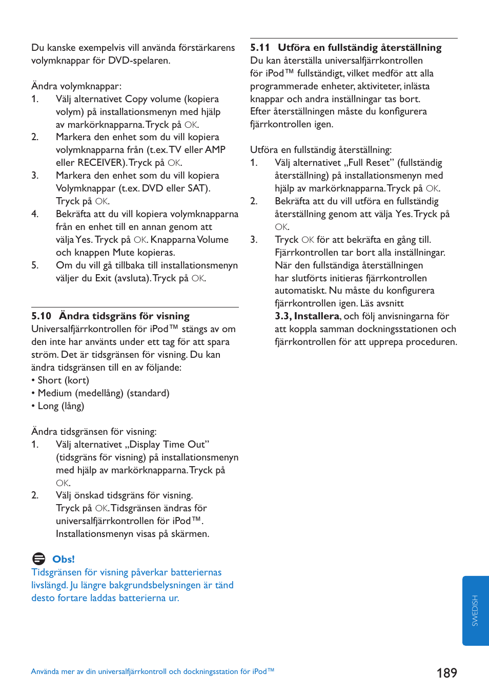 Philips SJM3152 User Manual | Page 189 / 338