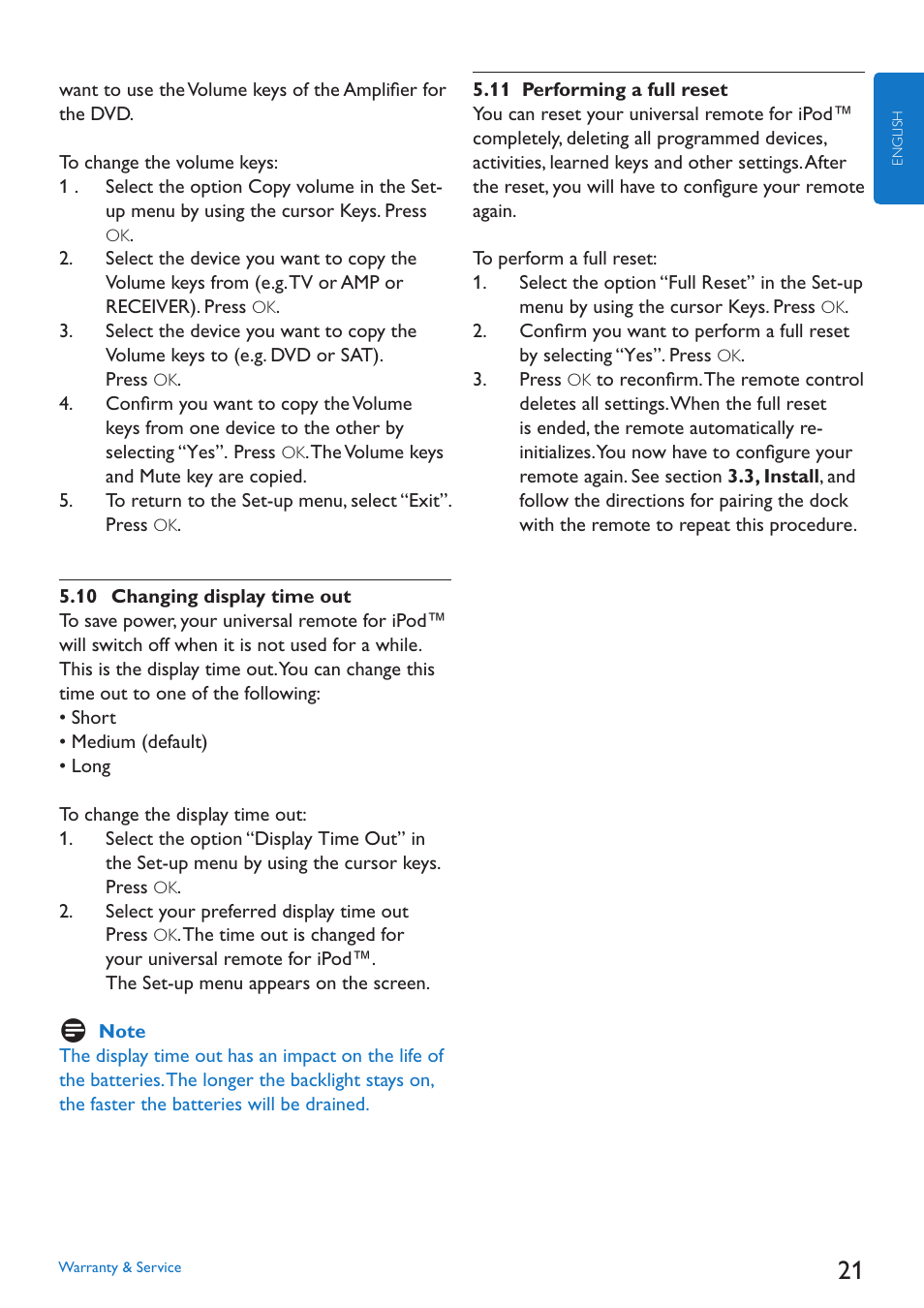 Philips SJM3152 User Manual | Page 21 / 338