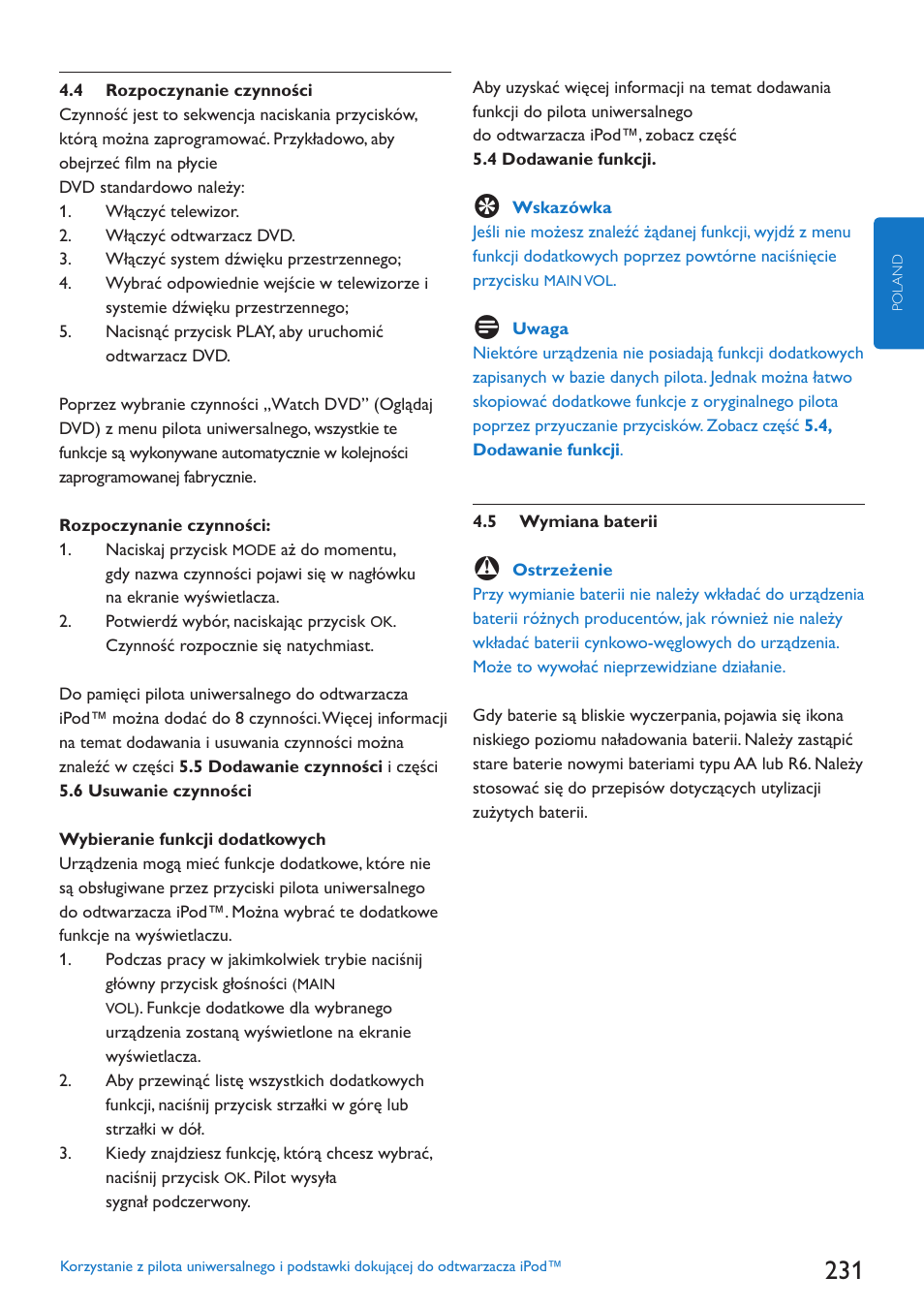 Philips SJM3152 User Manual | Page 231 / 338