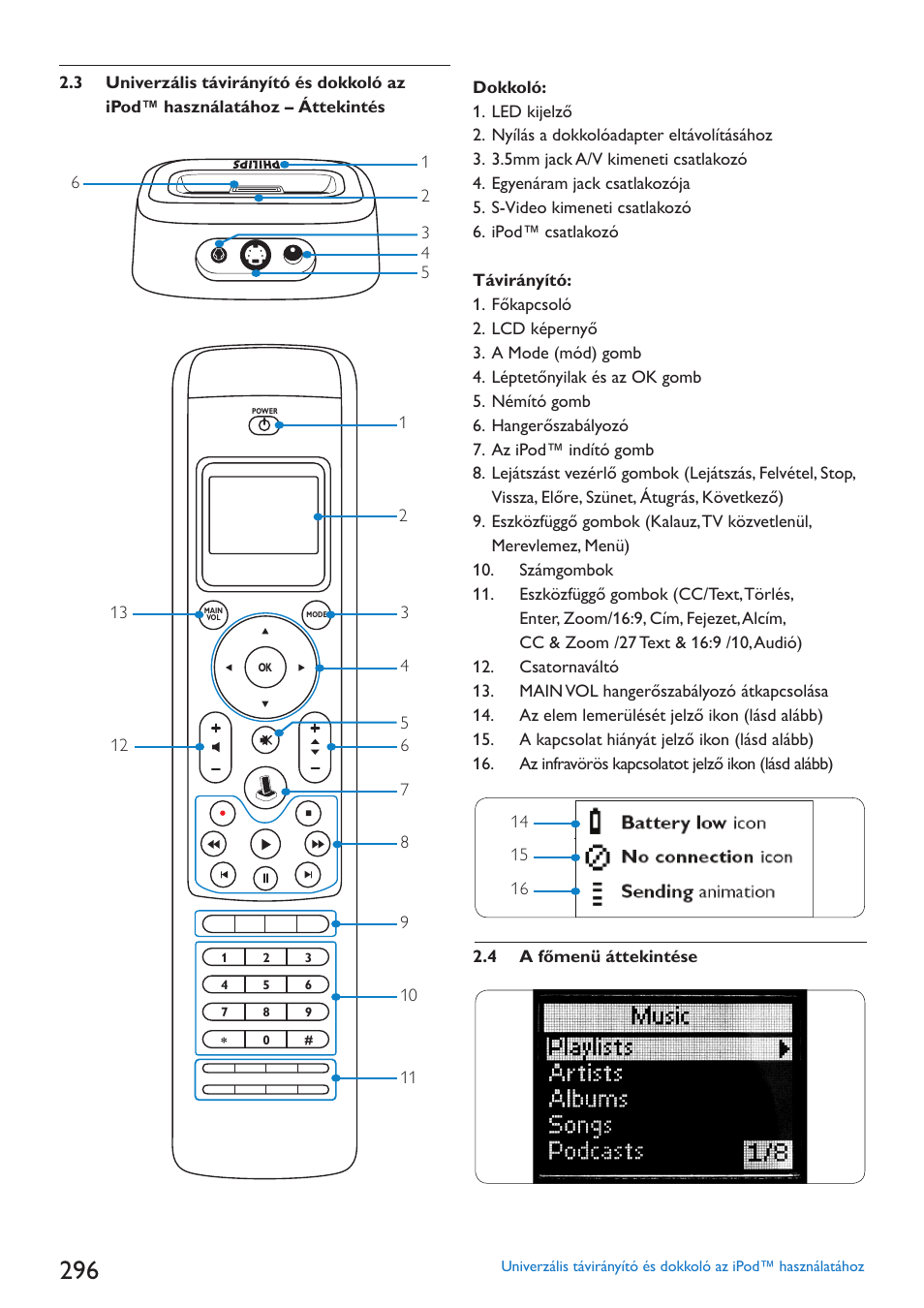 Philips SJM3152 User Manual | Page 296 / 338