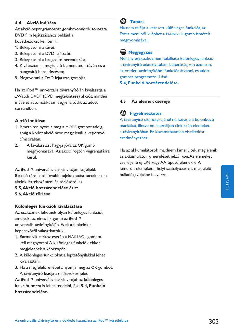 Philips SJM3152 User Manual | Page 303 / 338