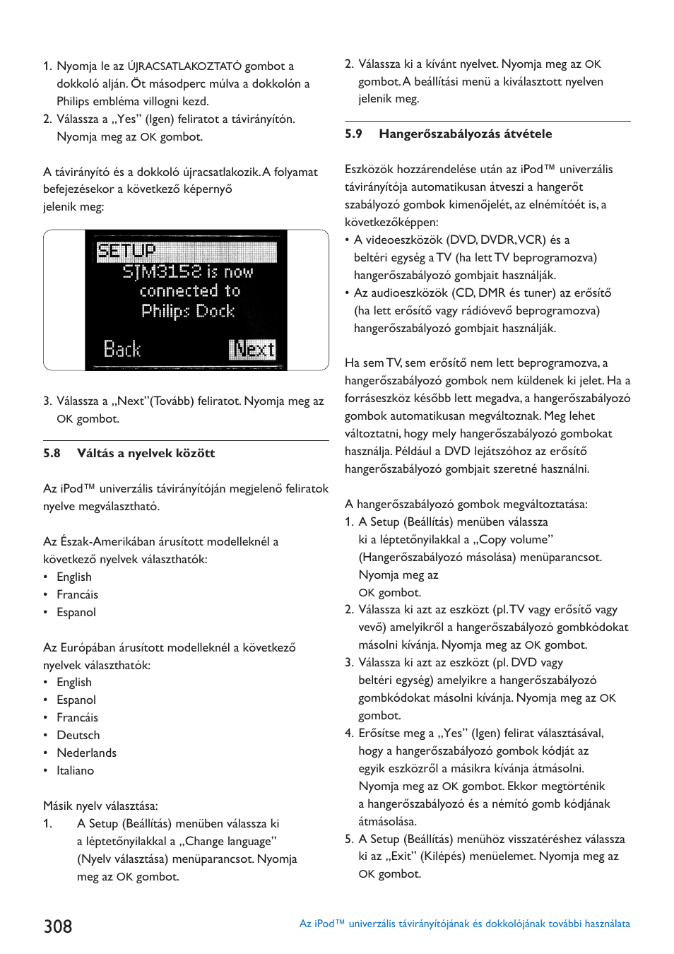 Philips SJM3152 User Manual | Page 308 / 338