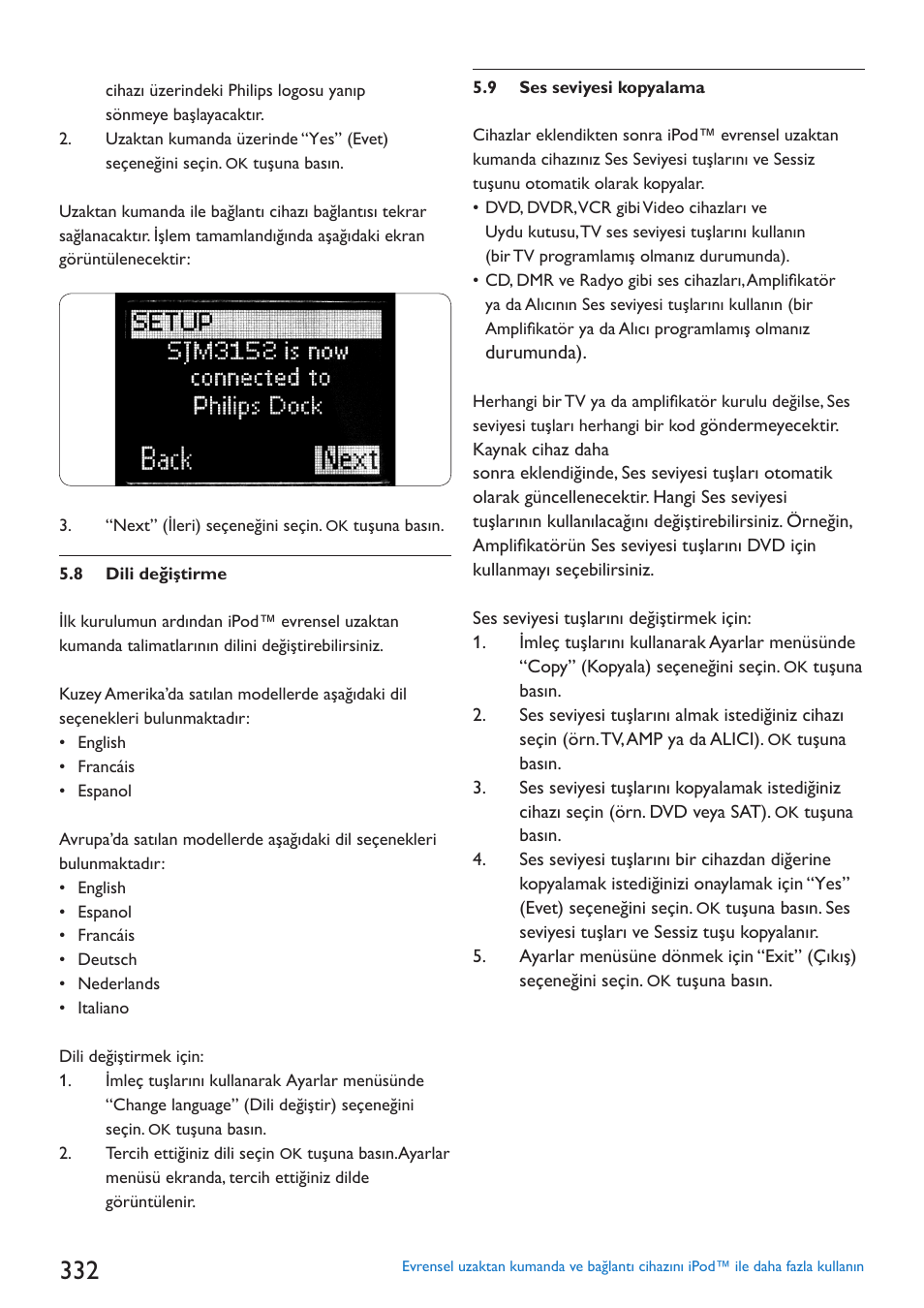 Philips SJM3152 User Manual | Page 332 / 338