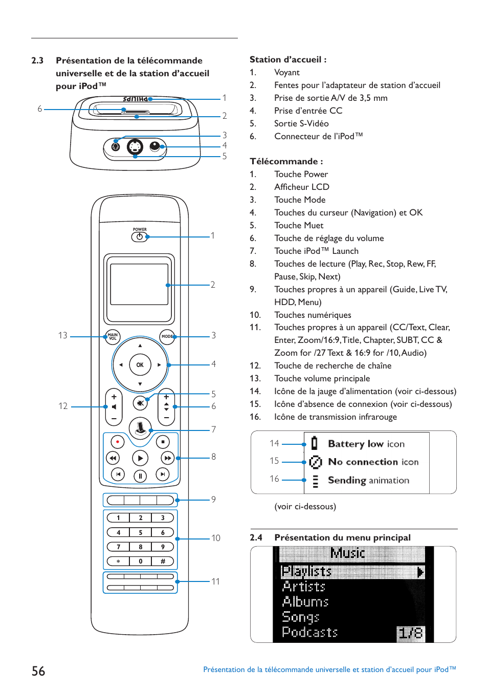 Philips SJM3152 User Manual | Page 56 / 338