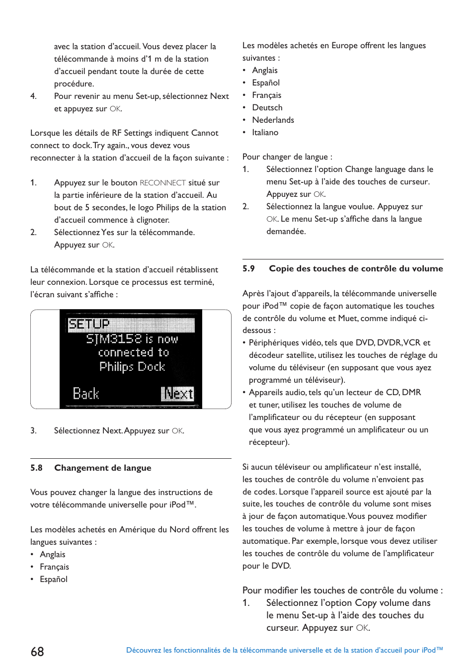 Philips SJM3152 User Manual | Page 68 / 338