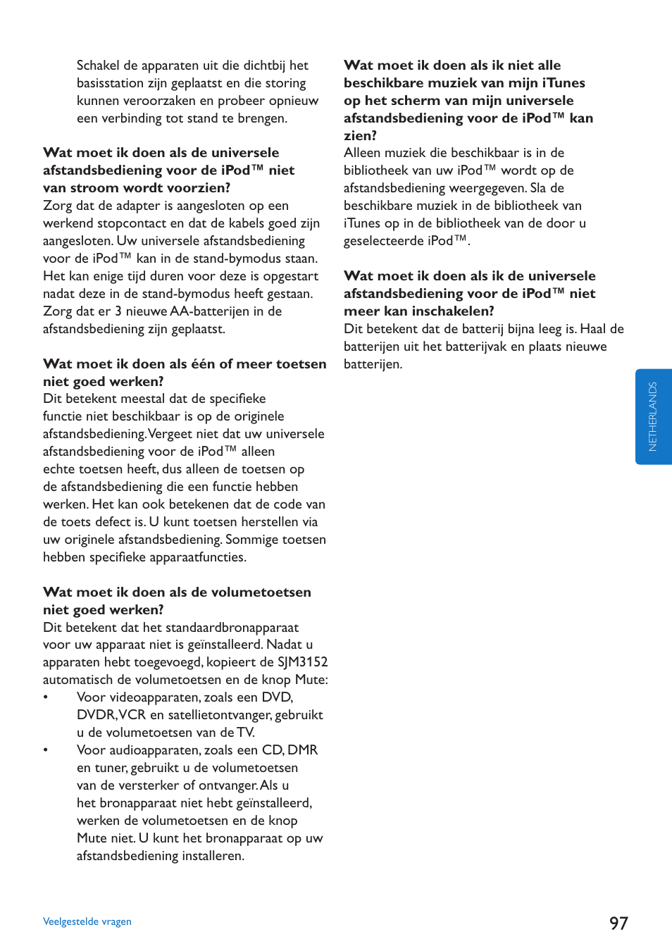 Philips SJM3152 User Manual | Page 97 / 338