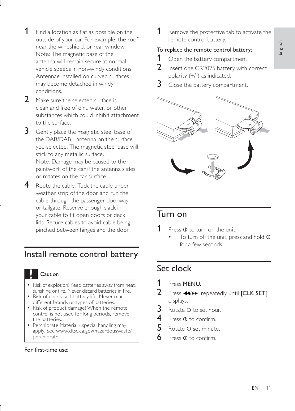 Philips CEM3000B User Manual | Page 10 / 27