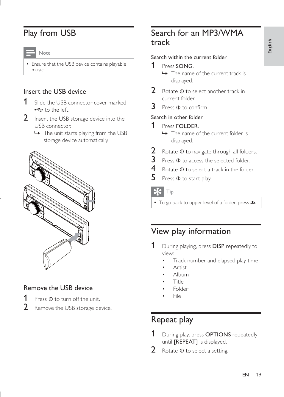 Philips CEM3000B User Manual | Page 18 / 27