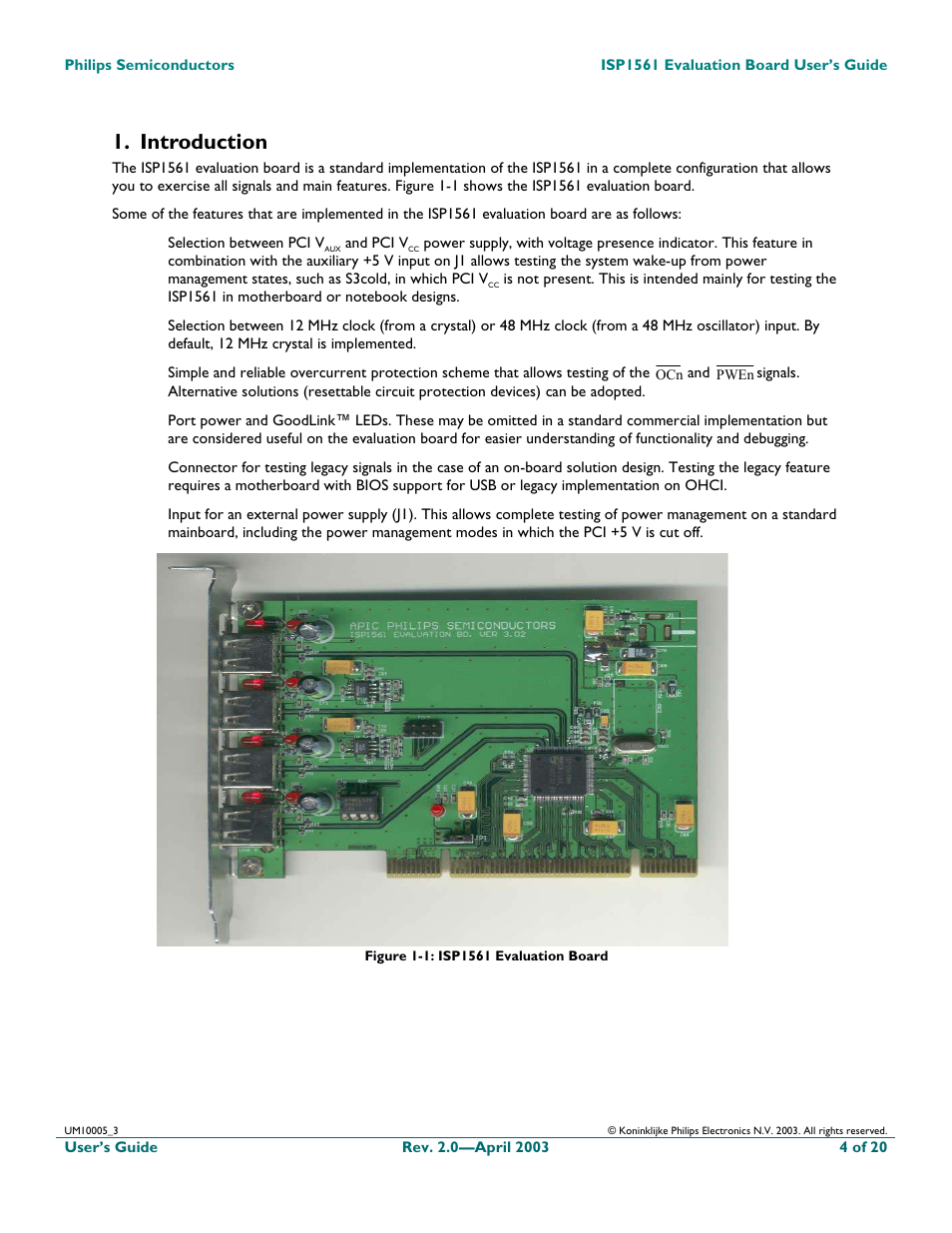 Introduction | Philips ISP1561 User Manual | Page 4 / 21