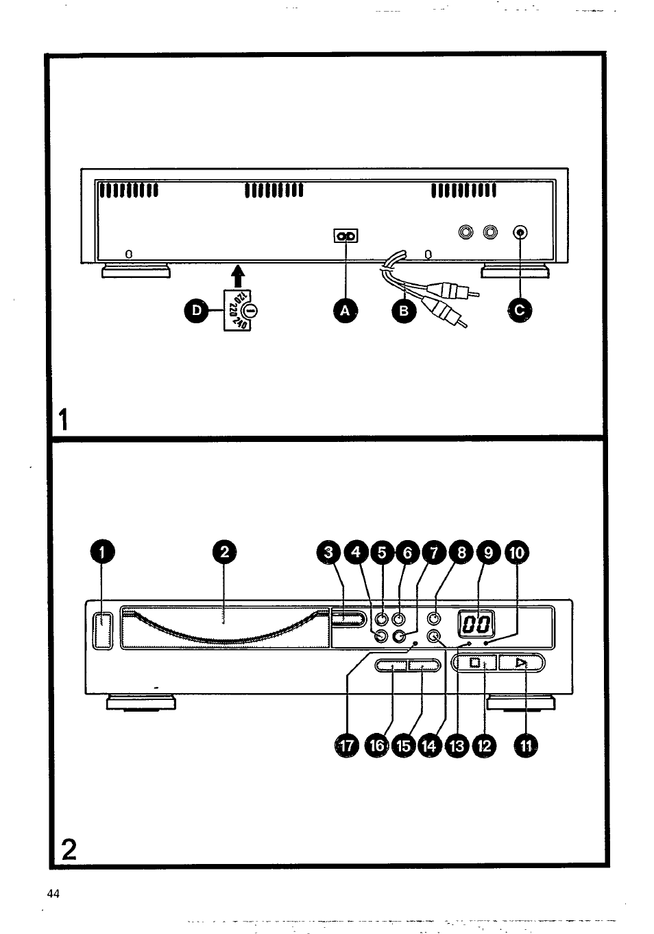 О @(н, Éoqoqooé | Philips AK 691 User Manual | Page 11 / 14