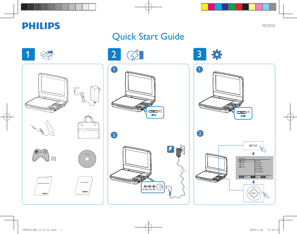 Philips PD7010/77 User Manual | 2 pages