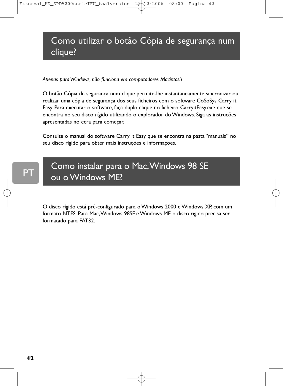 Philips SPD5220 User Manual | Page 42 / 51