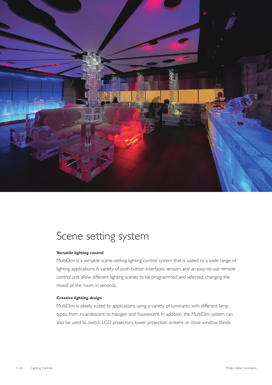 Scene setting system | Philips Indoor Luminaires User Manual | Page 27 / 44