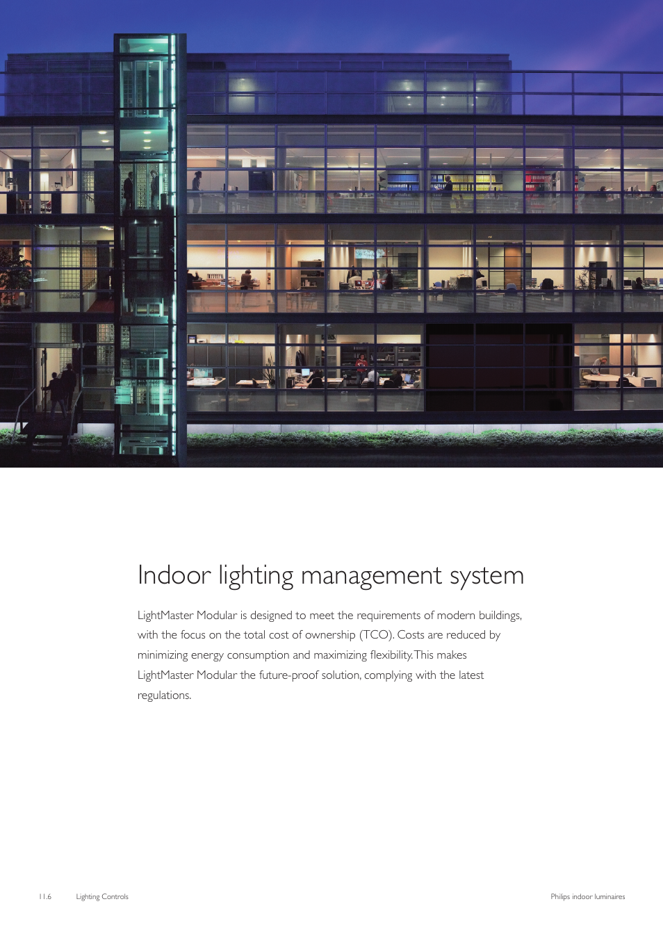 Indoor lighting management system | Philips Indoor Luminaires User Manual | Page 7 / 44