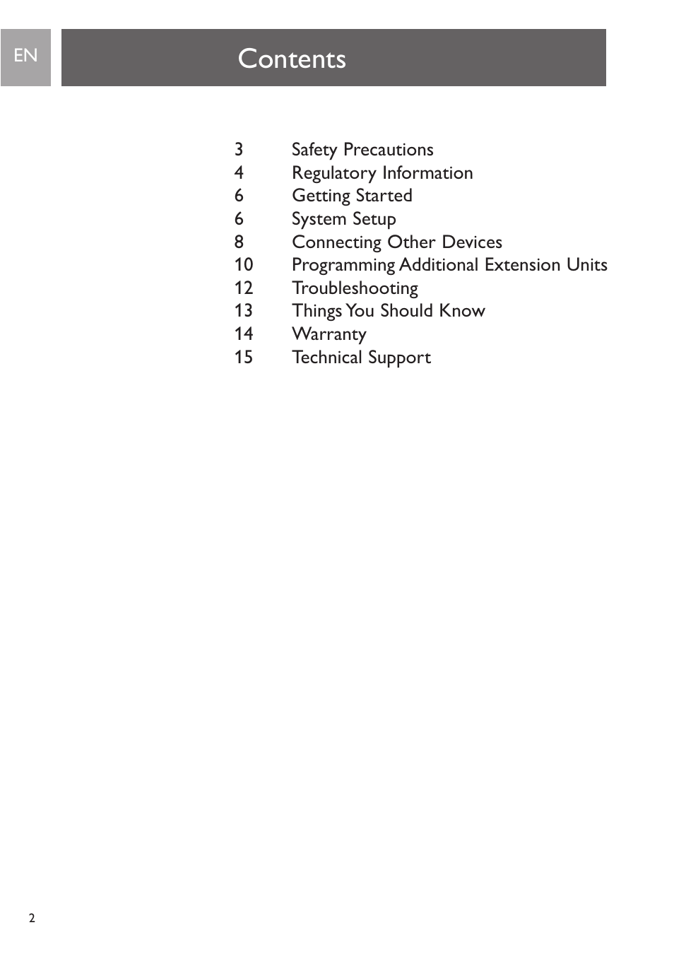 Philips PH0900L User Manual | Page 2 / 29