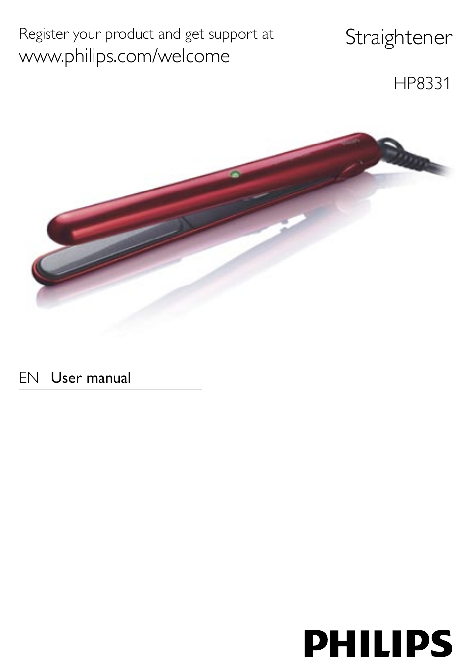 Philips HP8331 User Manual | 5 pages