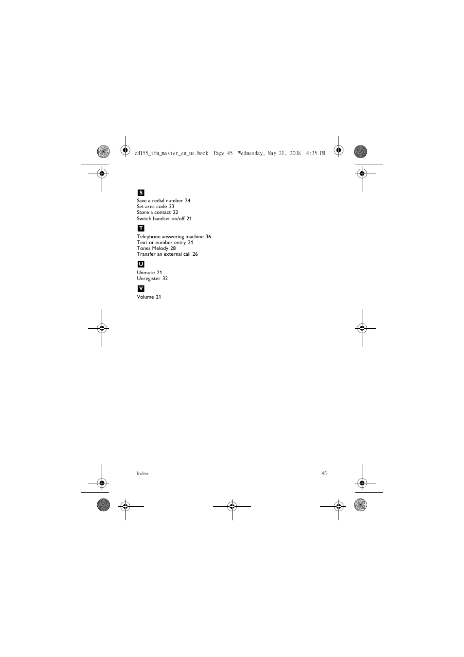 Philips CD1551B User Manual | Page 47 / 49