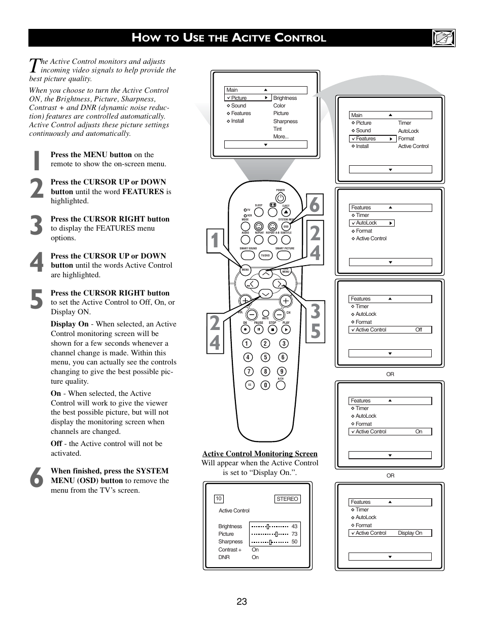 Philips Real Flat TV DVD User Manual | Page 23 / 51