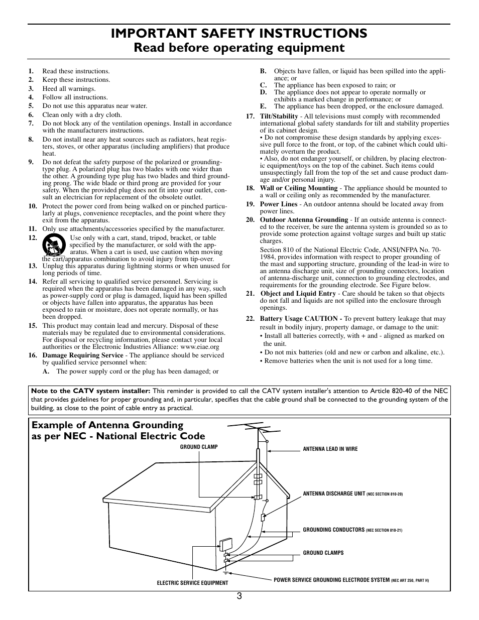 Philips Real Flat TV DVD User Manual | Page 3 / 51