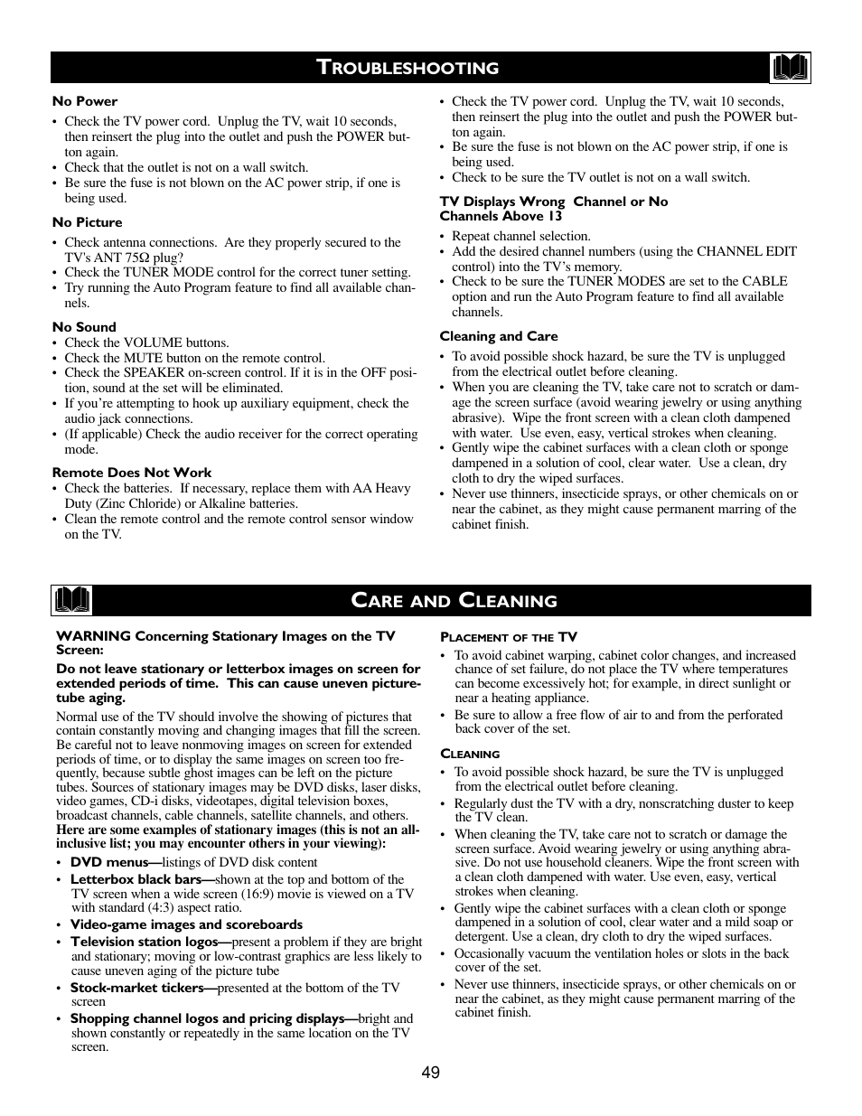 Philips Real Flat TV DVD User Manual | Page 49 / 51