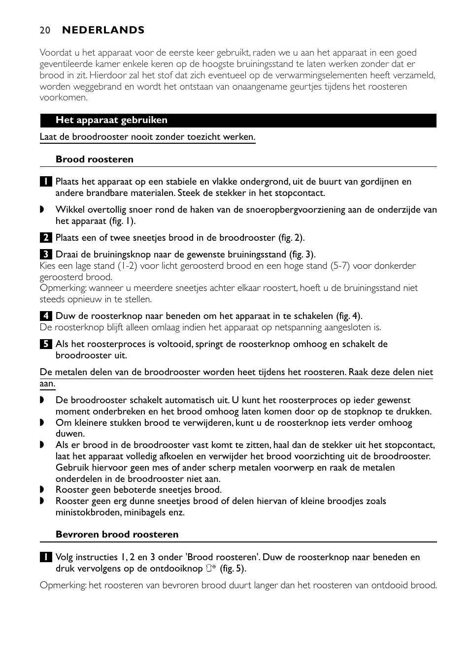 Philips HD2603 User Manual | Page 20 / 60