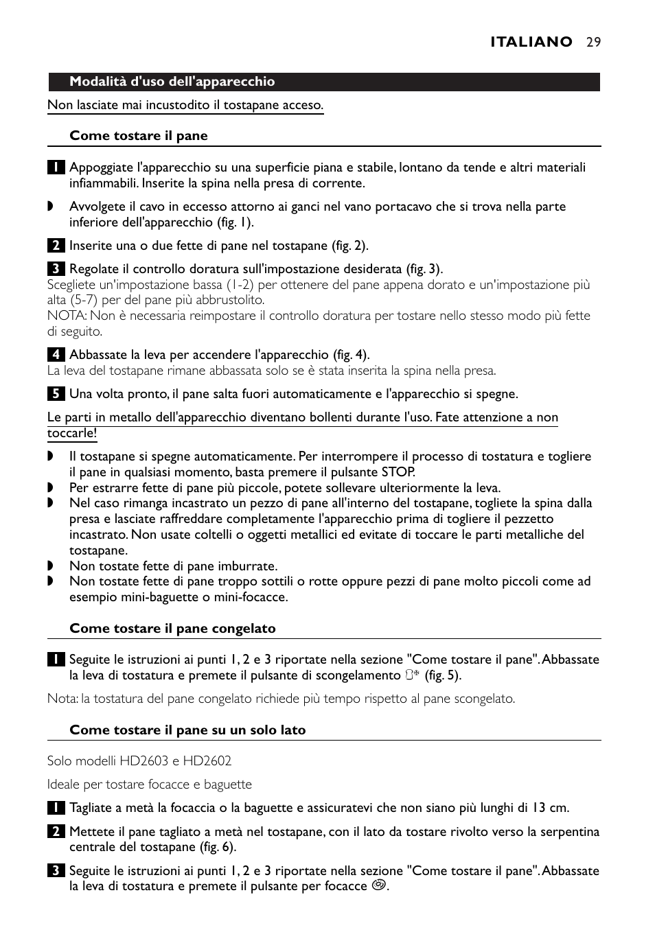 Philips HD2603 User Manual | Page 29 / 60