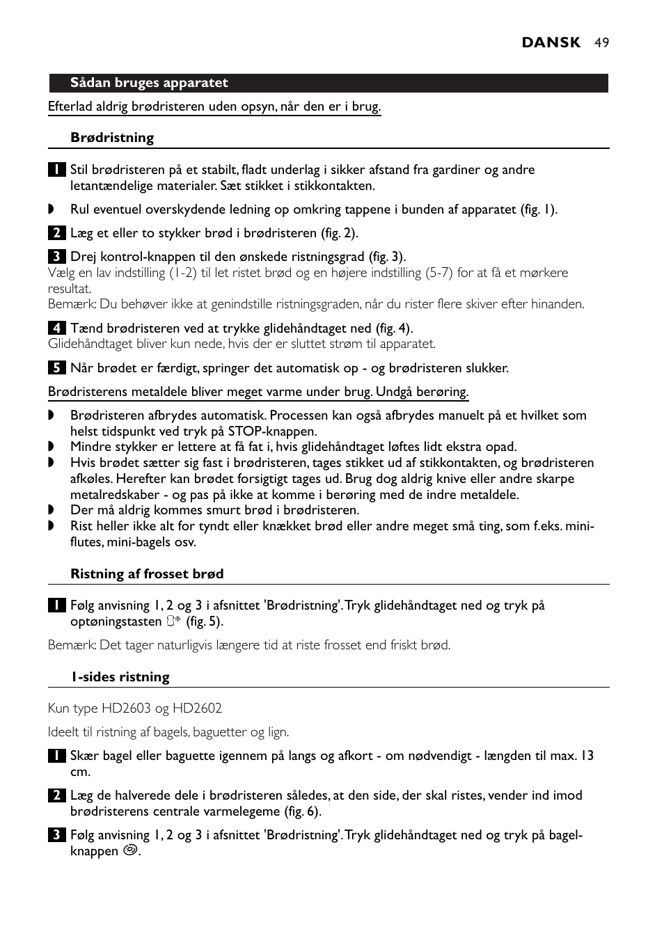 Philips HD2603 User Manual | Page 49 / 60