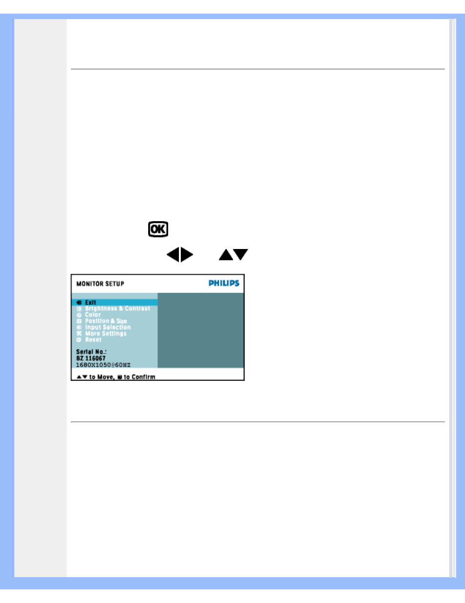 On-screen display | Philips 200W6 User Manual | Page 16 / 92