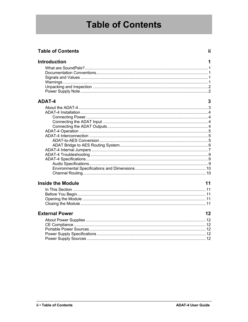 Philips ADAT-4 User Manual | Page 5 / 18