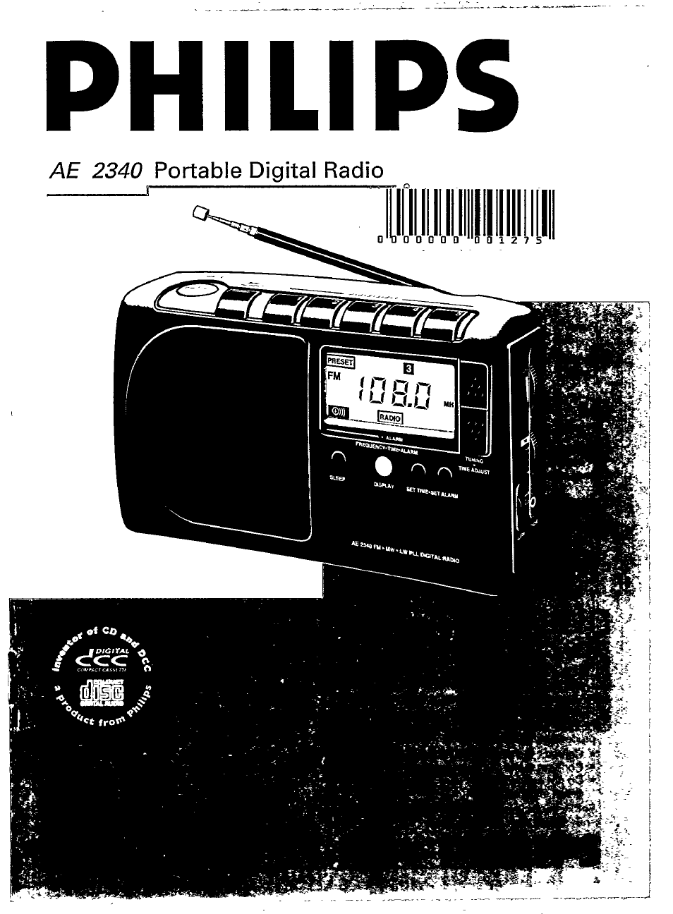 Philips AE 2340/00 User Manual | 12 pages