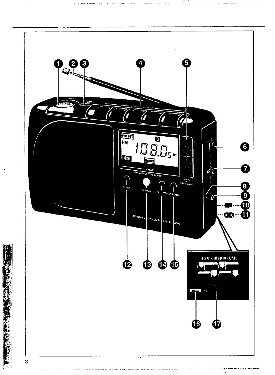 Philips AE 2340/00 User Manual | Page 3 / 12