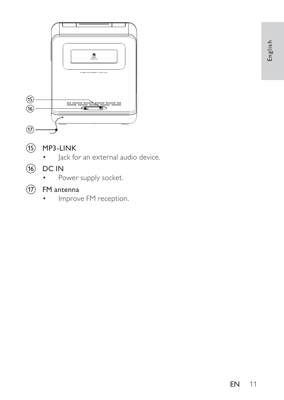 Philips DC320 User Manual | Page 11 / 25