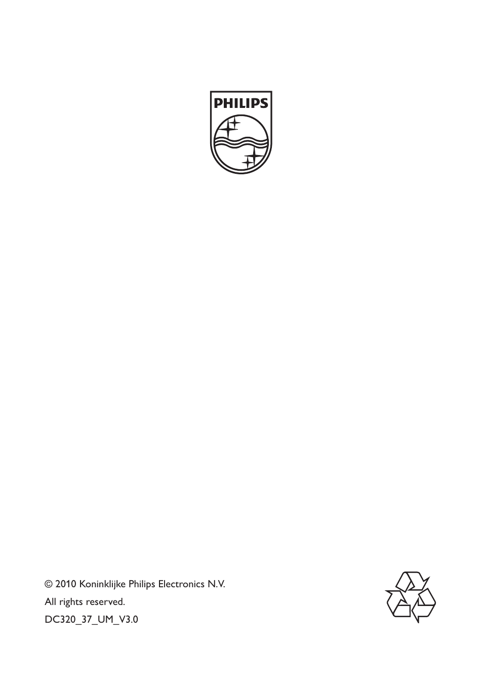Philips DC320 User Manual | Page 25 / 25