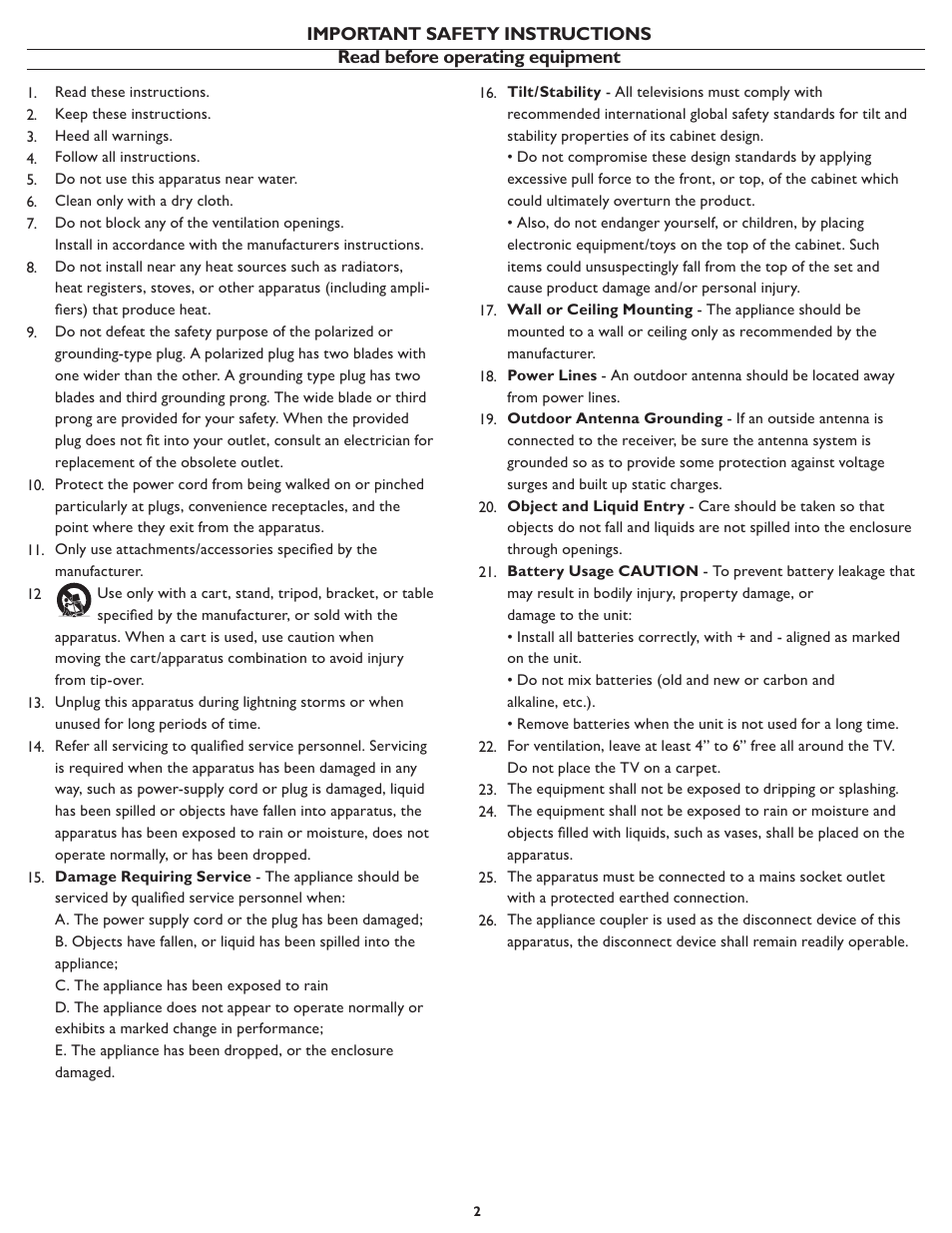 Philips 37HF7005 User Manual | Page 8 / 33