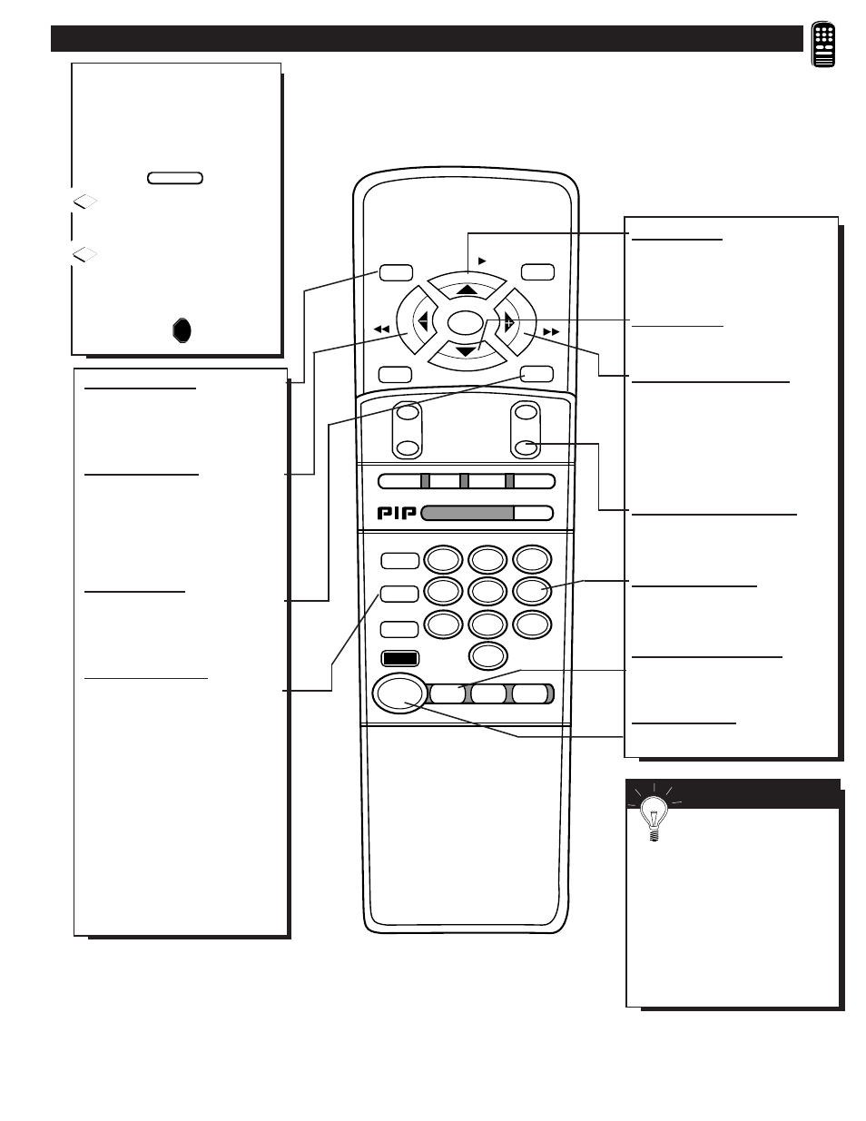 Vcr b, Sing the, Emote | Uttons | Philips 8P5431C User Manual | Page 35 / 50