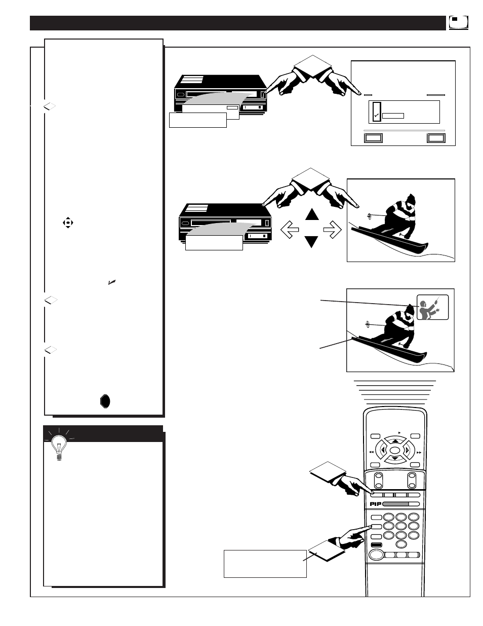 Stop | Philips 8P5431C User Manual | Page 37 / 50