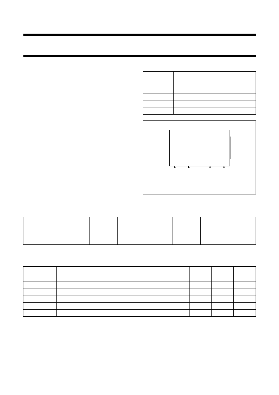 Features, Applications, Description | Pinning - sot421a, Quick reference data, Limiting values | Philips BGY148A User Manual | Page 2 / 12