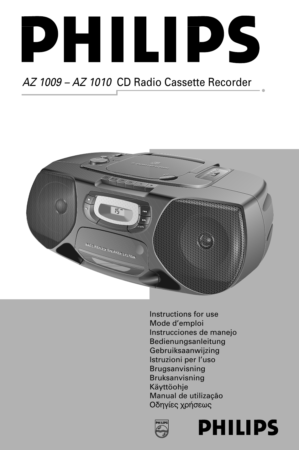 Philips AZ 1009 User Manual | 116 pages