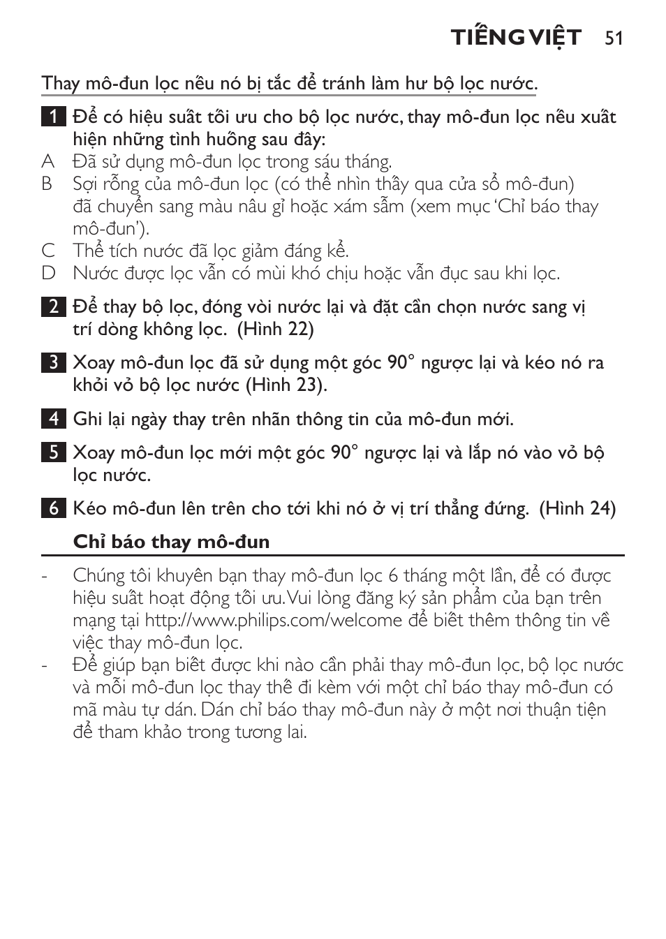 Philips WP3810 User Manual | Page 51 / 84