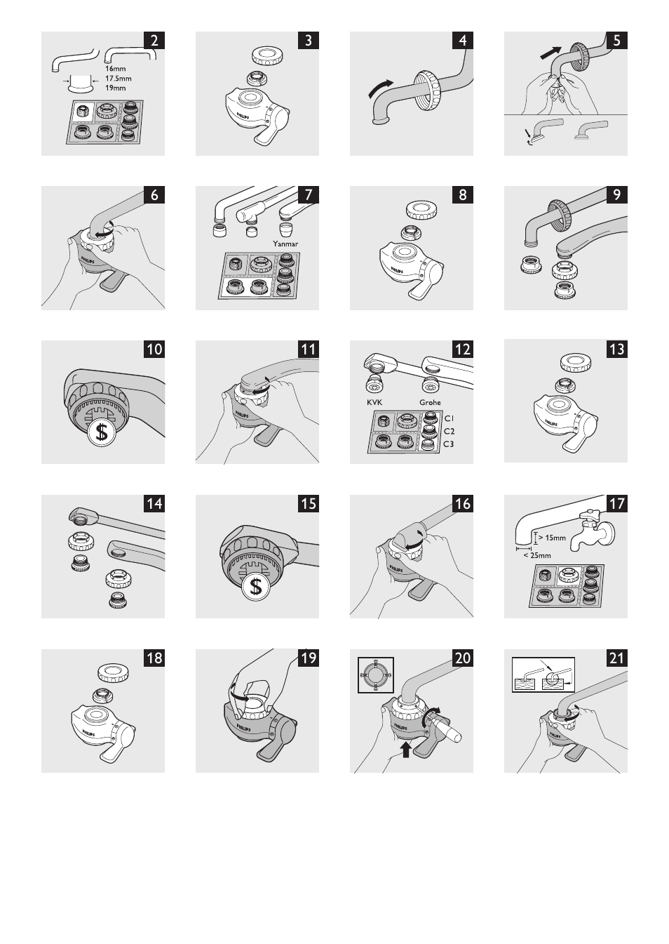 Philips WP3810 User Manual | Page 81 / 84