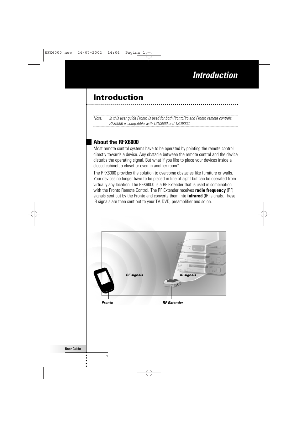 Philips RFX600099 User Manual | 8 pages
