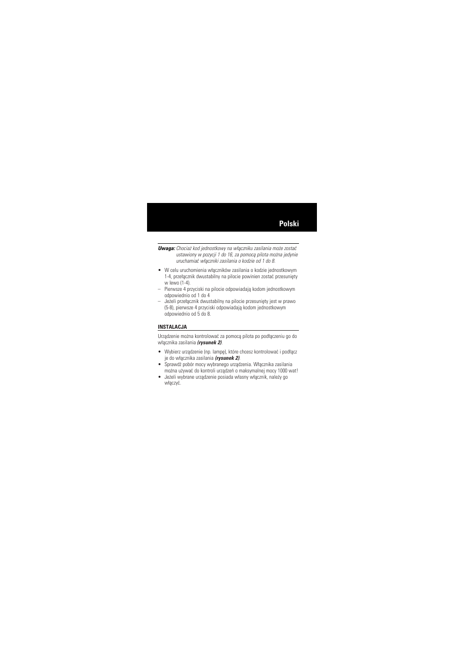 Polski | Philips SBC SP 370 User Manual | Page 43 / 46